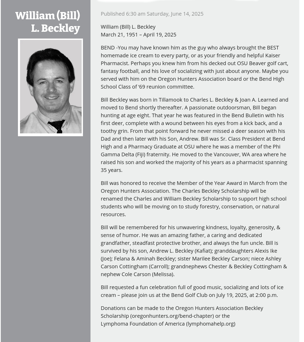Bill Beckley