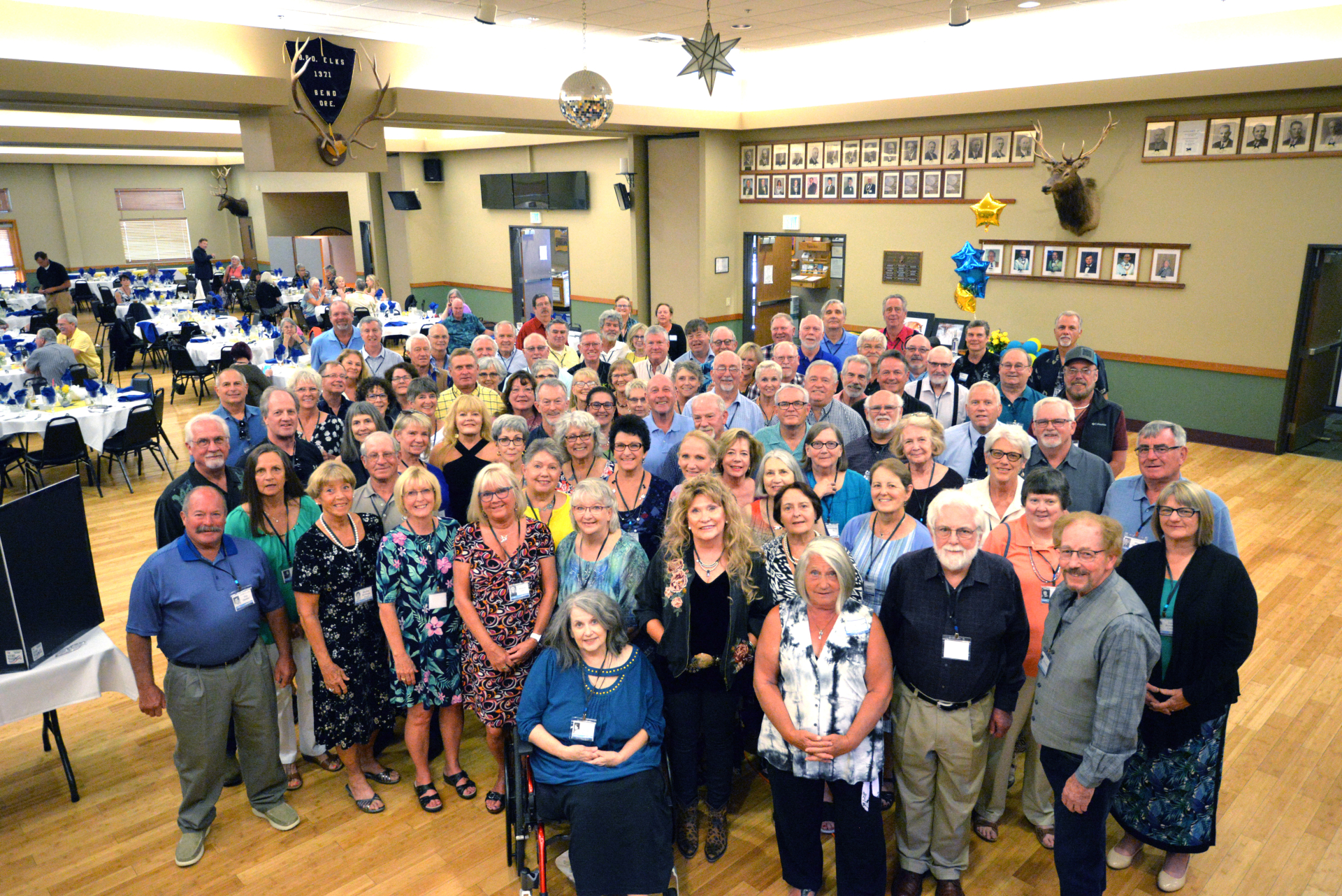 50th Reunion of the Bend High Class of 1969 at the Bend Elks Club.