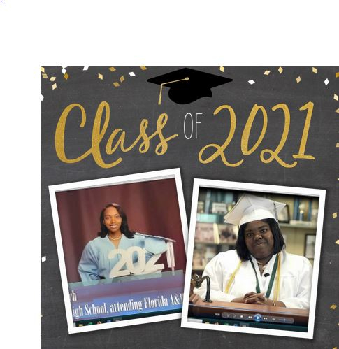Alumni 2021 Scholarship winners:: Jalynn French and Rebekah Pratt