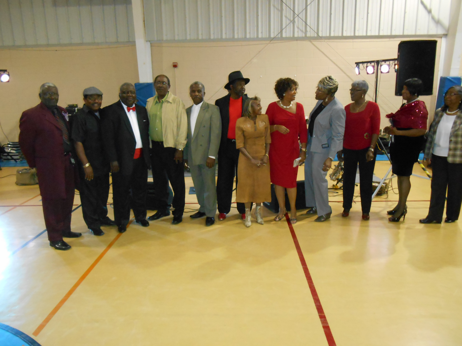 Classmates at the Benefit Dance 2014