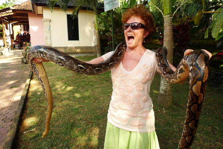 Tina Rollins McKay in Bali