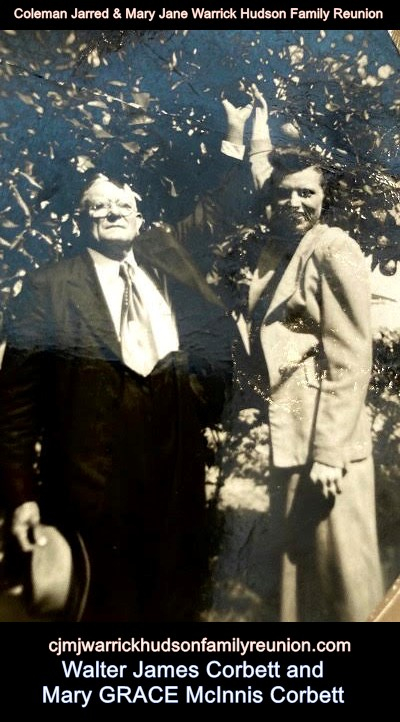 Walter James Corbett and Mary GRACE McInnis Corbett