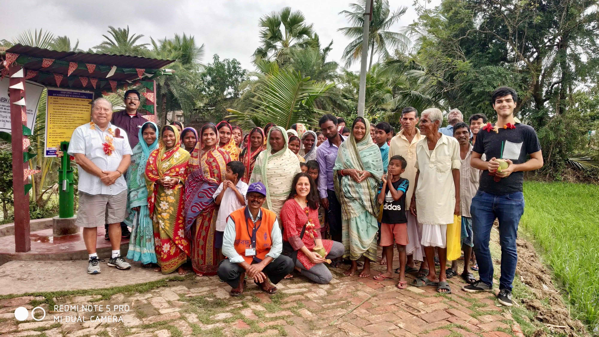 Shahani visit to Banashyamnagar in Feb 2019
