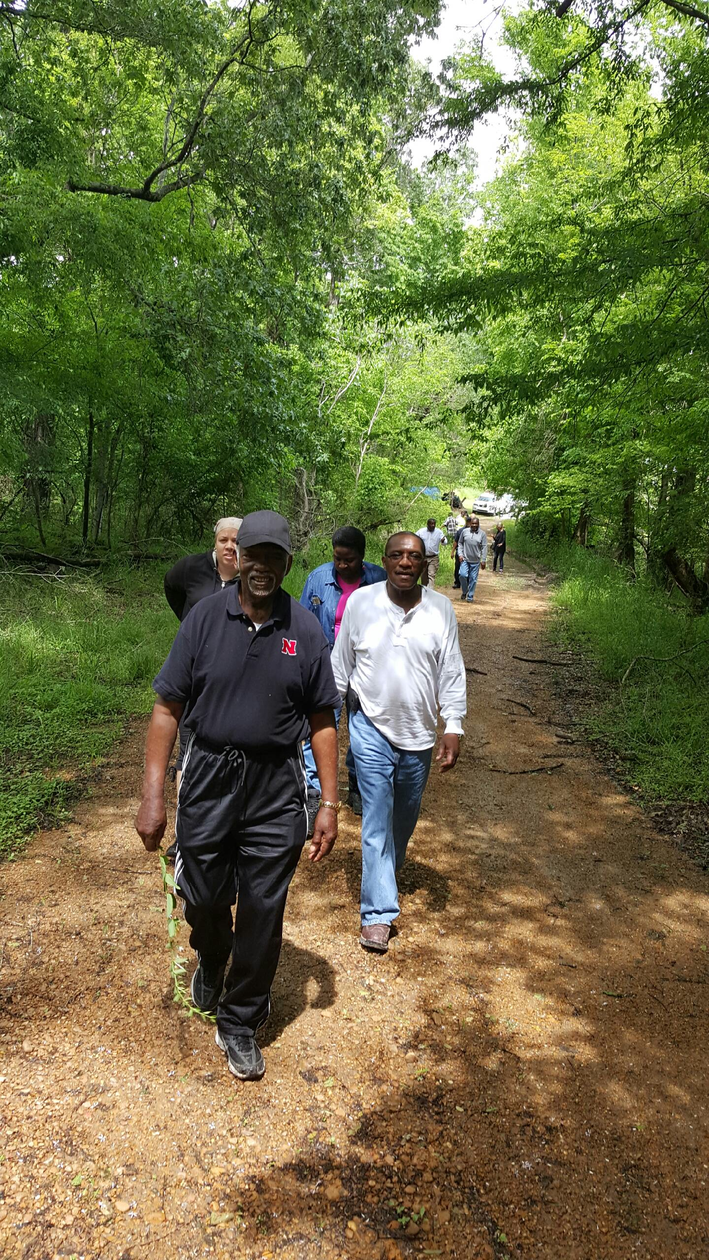 April 2016, Perk Spearheaded the Family to View the Land