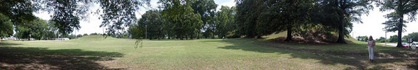The location of Fort Pickering . There is no trace of the Fort, today.