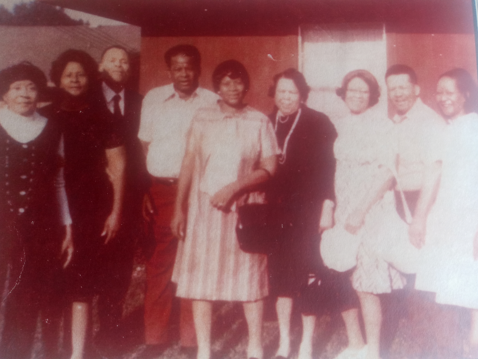9 of the 10 Siblings of the Peterson Family which formed the foundation of our Family Reunion:
United Together Forever