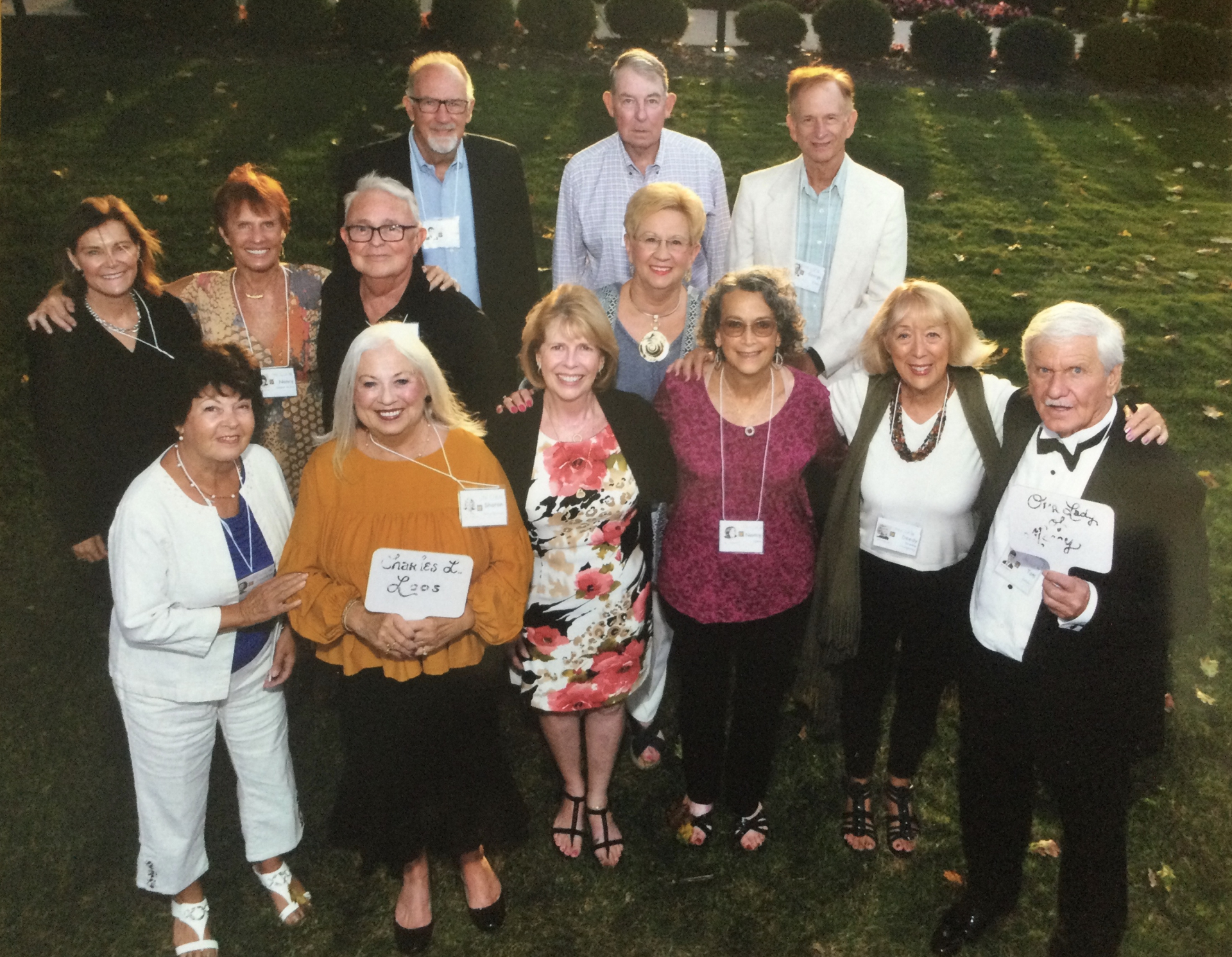 LOOS ELEMENTARY AND OUR LADY OF MERCY SCHOOLS -
BACK ROW: David Mitchell, Dwight Woessner, George Echko
MIDDLE ROW: Linda Scholl Cruea, Nancy Howard McSain, Bill Bridges, Carol Haller Logsdon
FRONT ROW: Jeanne Parker Boitnott, Sharon Sickles Kocevar