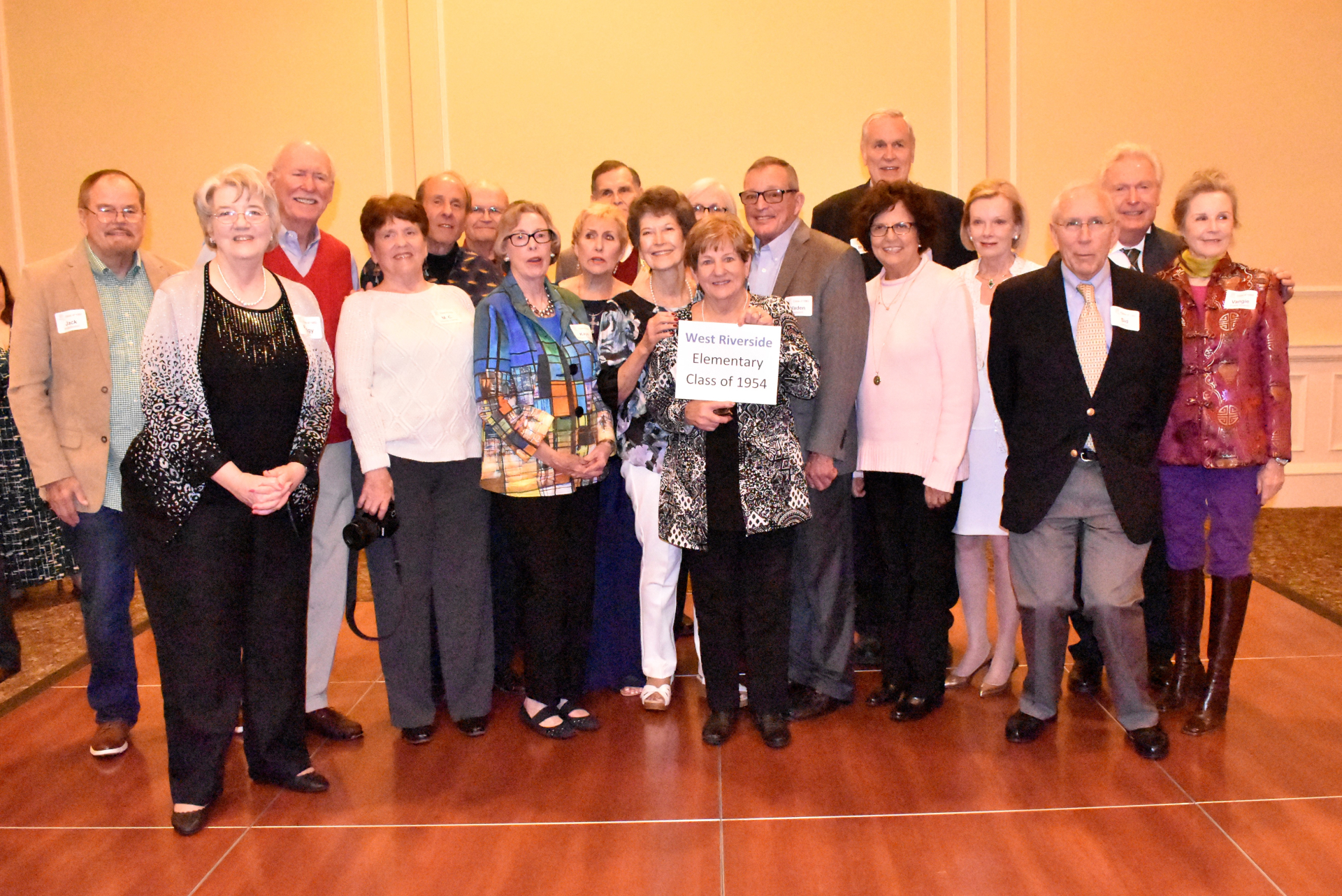 West Riverside Elementary: Jack Huddleston, Peggy Croom, Larry Kirkman, M.C Elmore (Harrell), Denny Broome, John Runton, Kaye Johnson (Williams), Diane Railey (Curington), Ray Van Landingham, Mary Kay Cowart (Montford), Audrey Jones (Williams), Beth Ann L