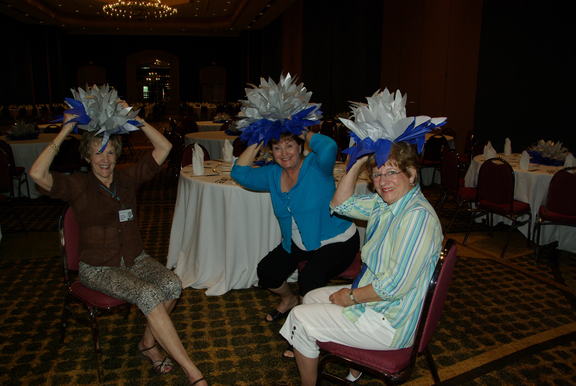 Wylene Montgomery Shank, Darlene Jones Adams, Beth Ann LeGate Pickels