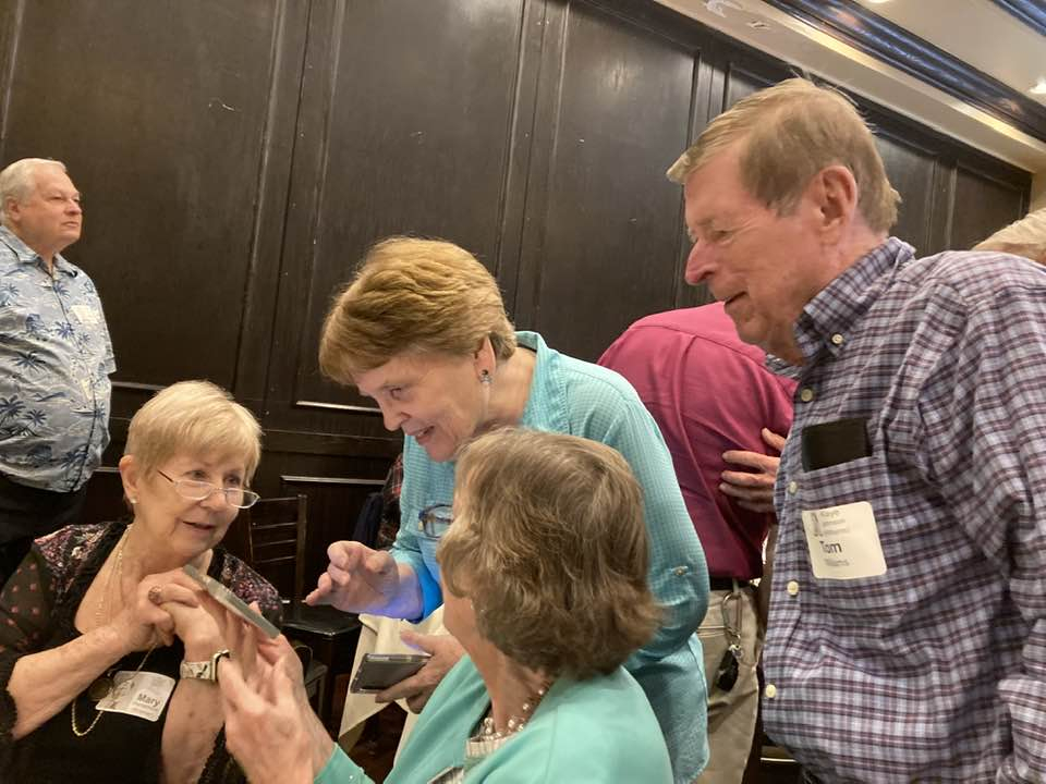 Marvin Alford, Mary Jane Parramore (Kramer), M. C. Elmore (Harrell), Kaye Johnson (Williams), Tom Williams