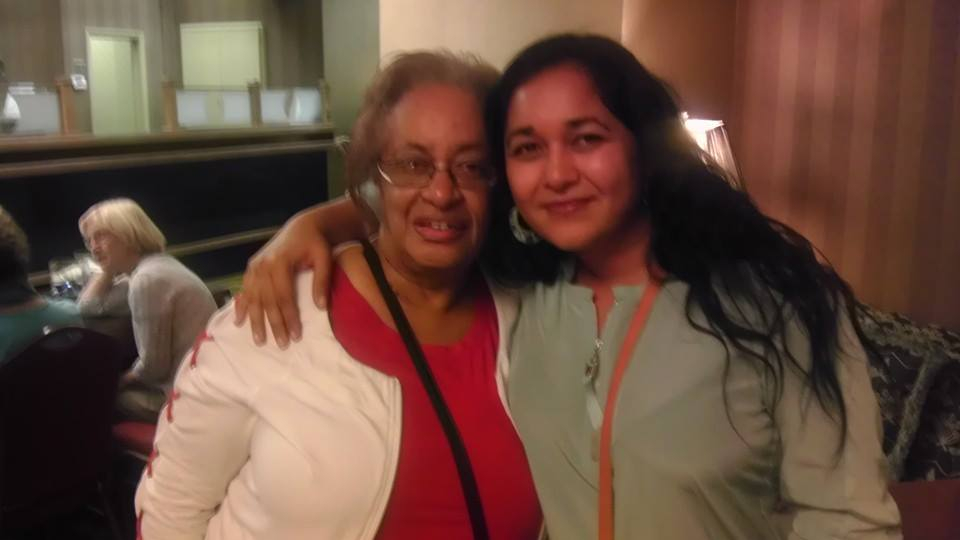 Nathalie Williams and Pat Turner, one of the Norfolk 17, at the Norview '63 Reunion in October 2013.