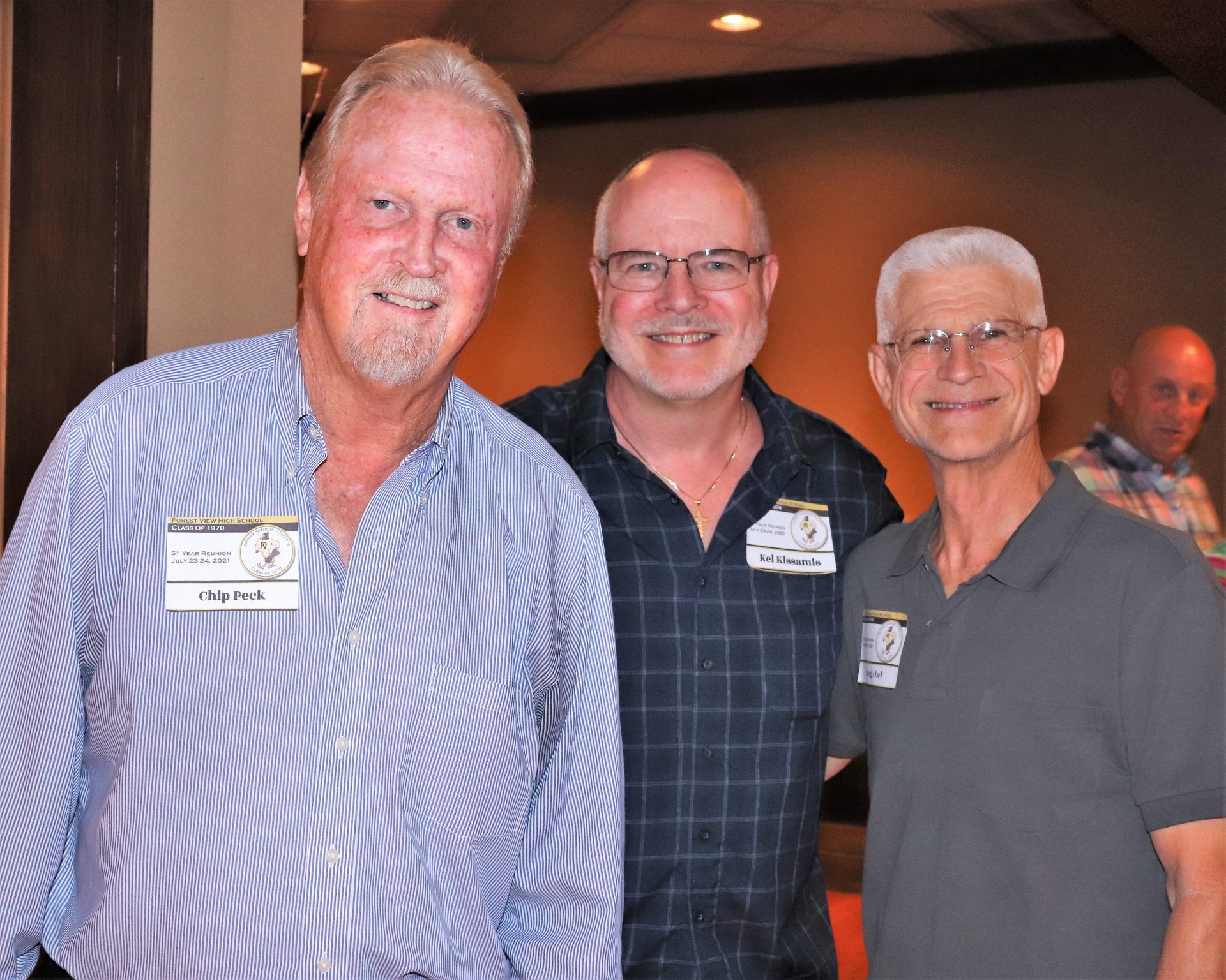 Chip Peck, Kel Kissamis, and Doug Abel