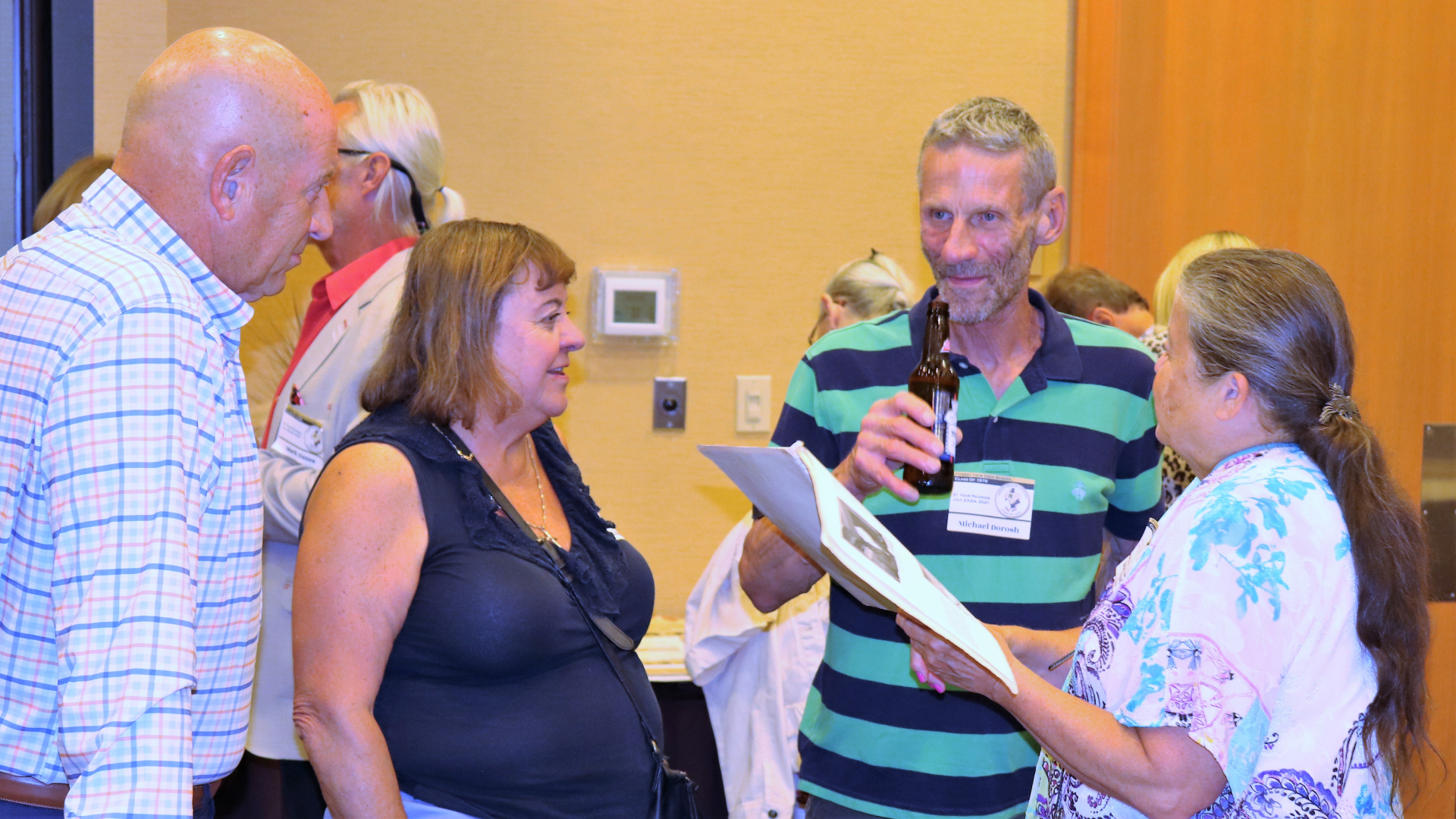 Scott Vaughn, Linda Jamieson, Michael Dorosh, and Georgia Steffens Nelson