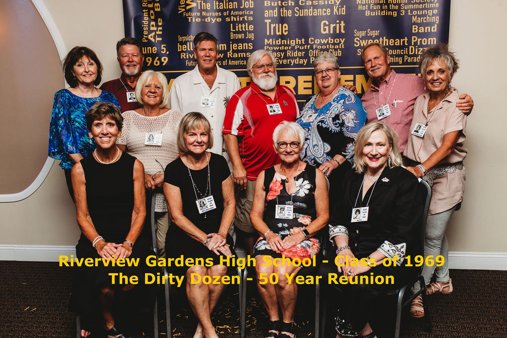 Seated from Left: Patty Geller, Cheryl Niebur, Dorothy Fey and Jane Byers; Standing from Left: Nancy Jackson, John Banocy, Cathy Hunt, Dave Hartley, Bruce Ealick, Marilyn Bova, Dan Green and Runa Caquelard
