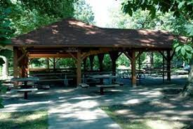 Maple Shelter is near the entrance to the park right across from the Georgie Tsushima Memorial Skate Park.