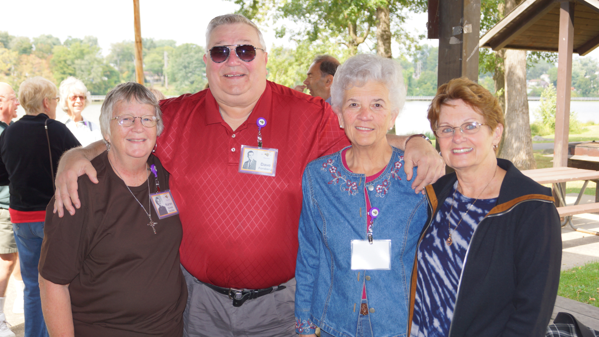 Karen Scholl, Dave Forsberg, Sandy Akey, Linda Scott
