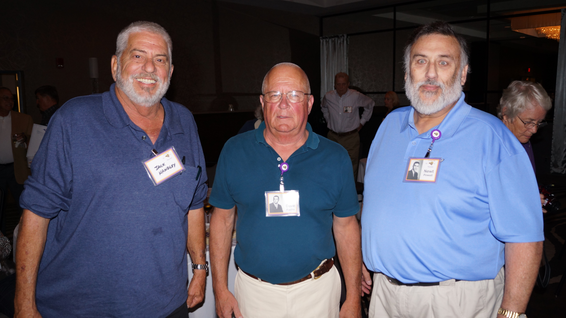 Jack Handley, Dave Fuchs, Newt Powell