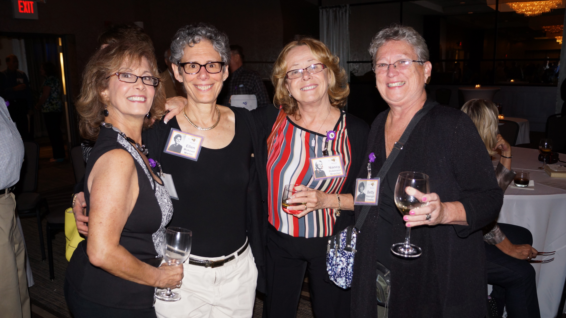 Barbara Farsetta, Ellen Mokover, Nancy Robinson, Betty Basnight