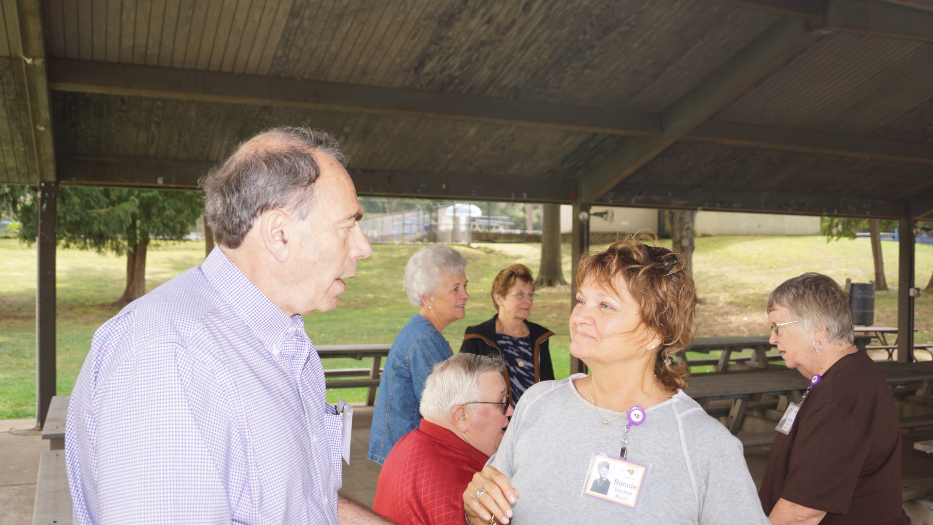 Rock Levinson, Bonnie Gerken; Background: Dave Forsberg, Sandy Akey, Linda Scott, Karen Scholl