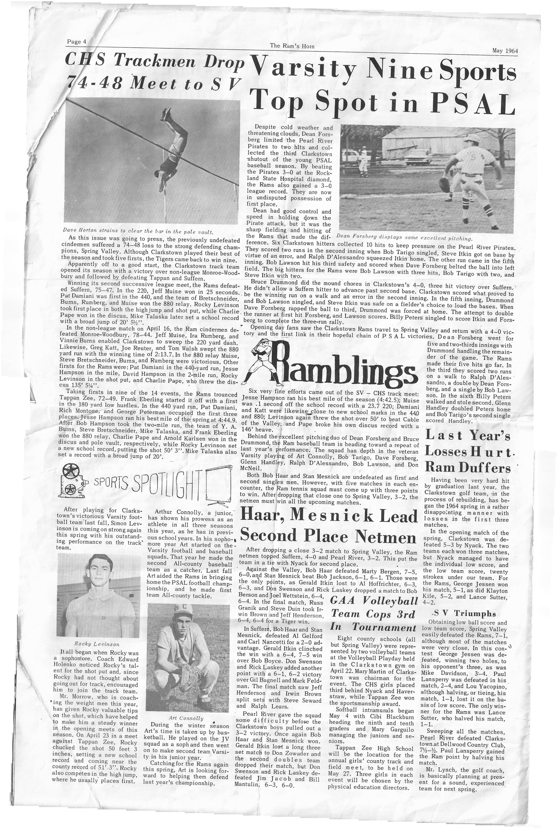 The Ram's Horn - May. '64 - Page 4