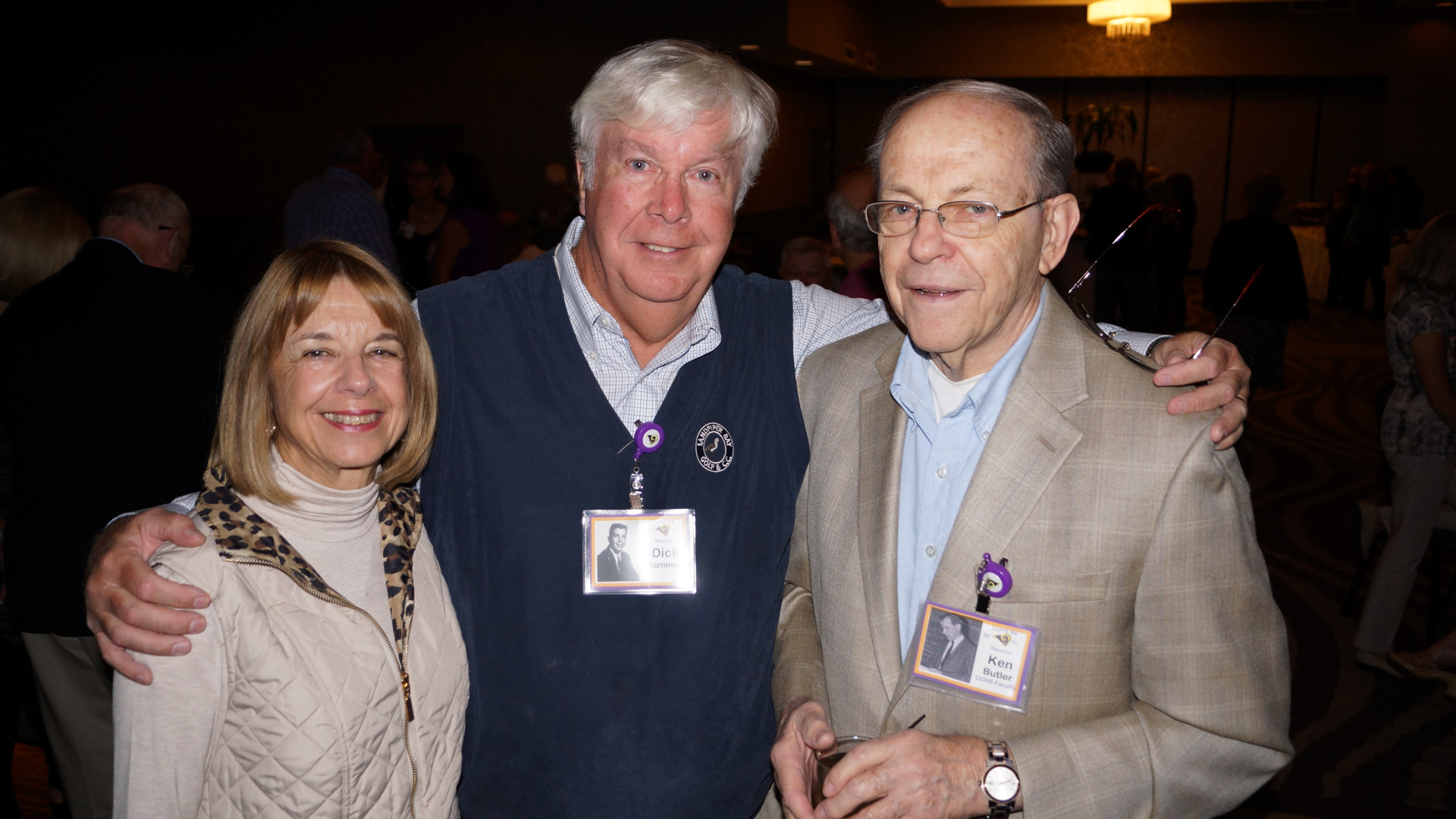 Joan and Dick Harniman, Ken Butler
