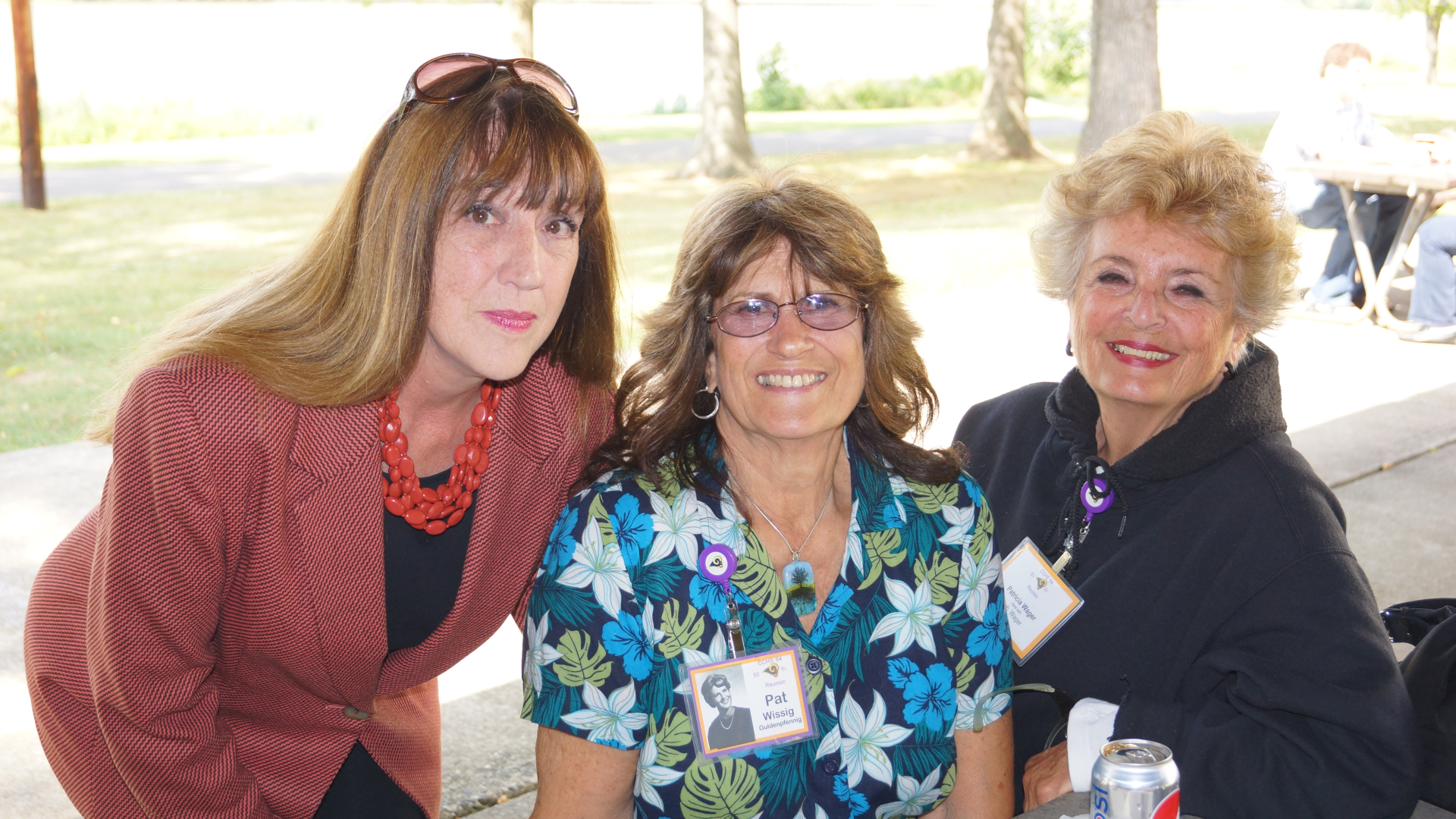 Marie Garrison, Pat Wissig, Patty Wager