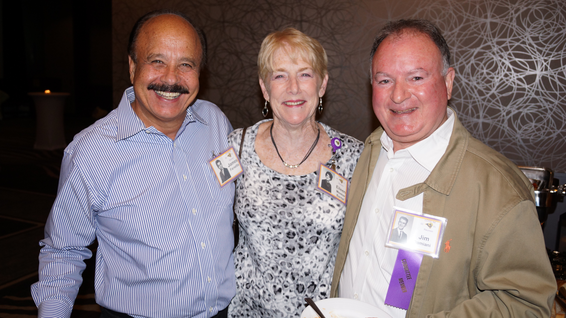 Jim Farsetta, Eileen Meeker, Jim Damiani