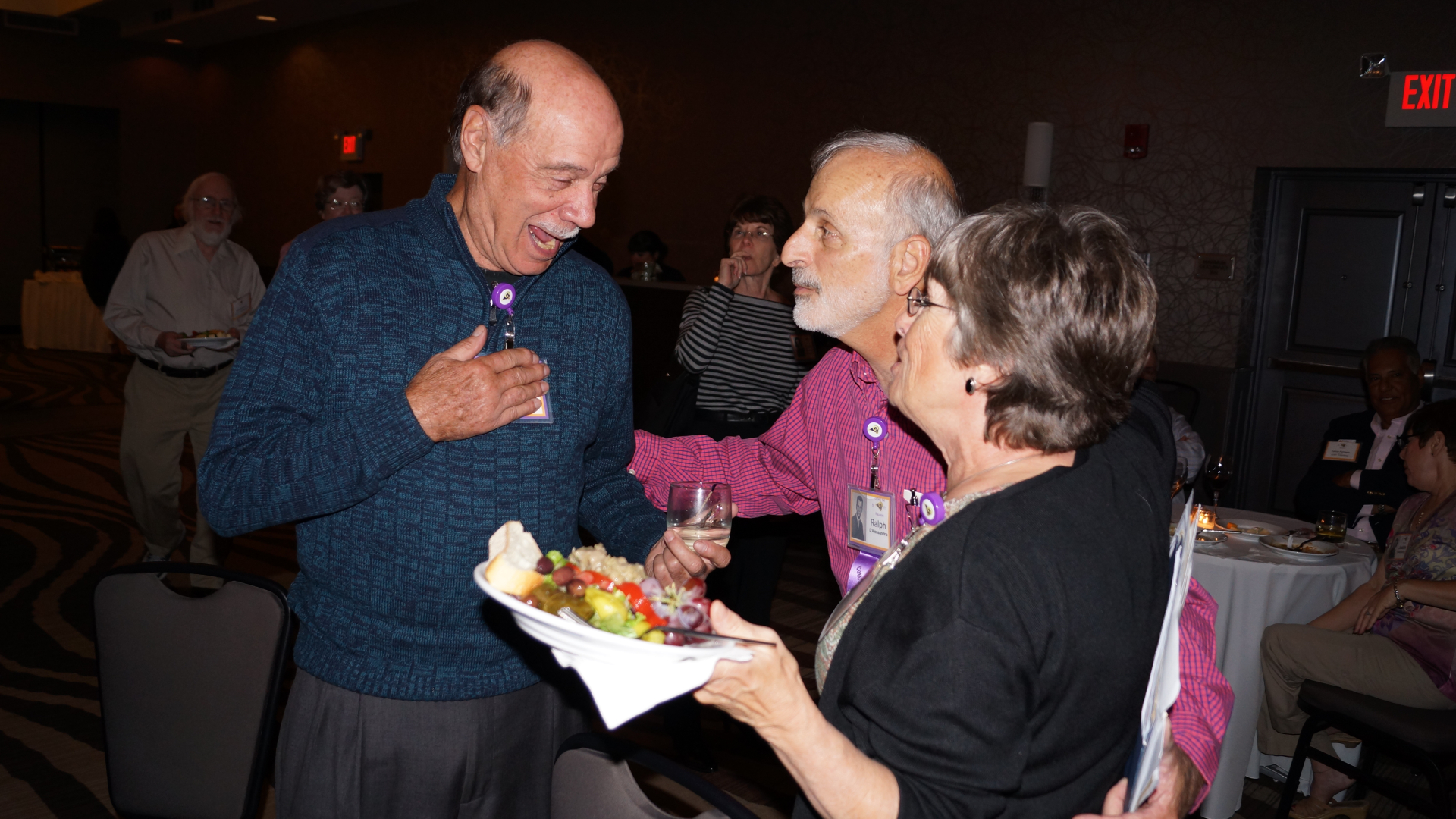 Mr. "D.", Ralph D'Alessandro and wife, Linda