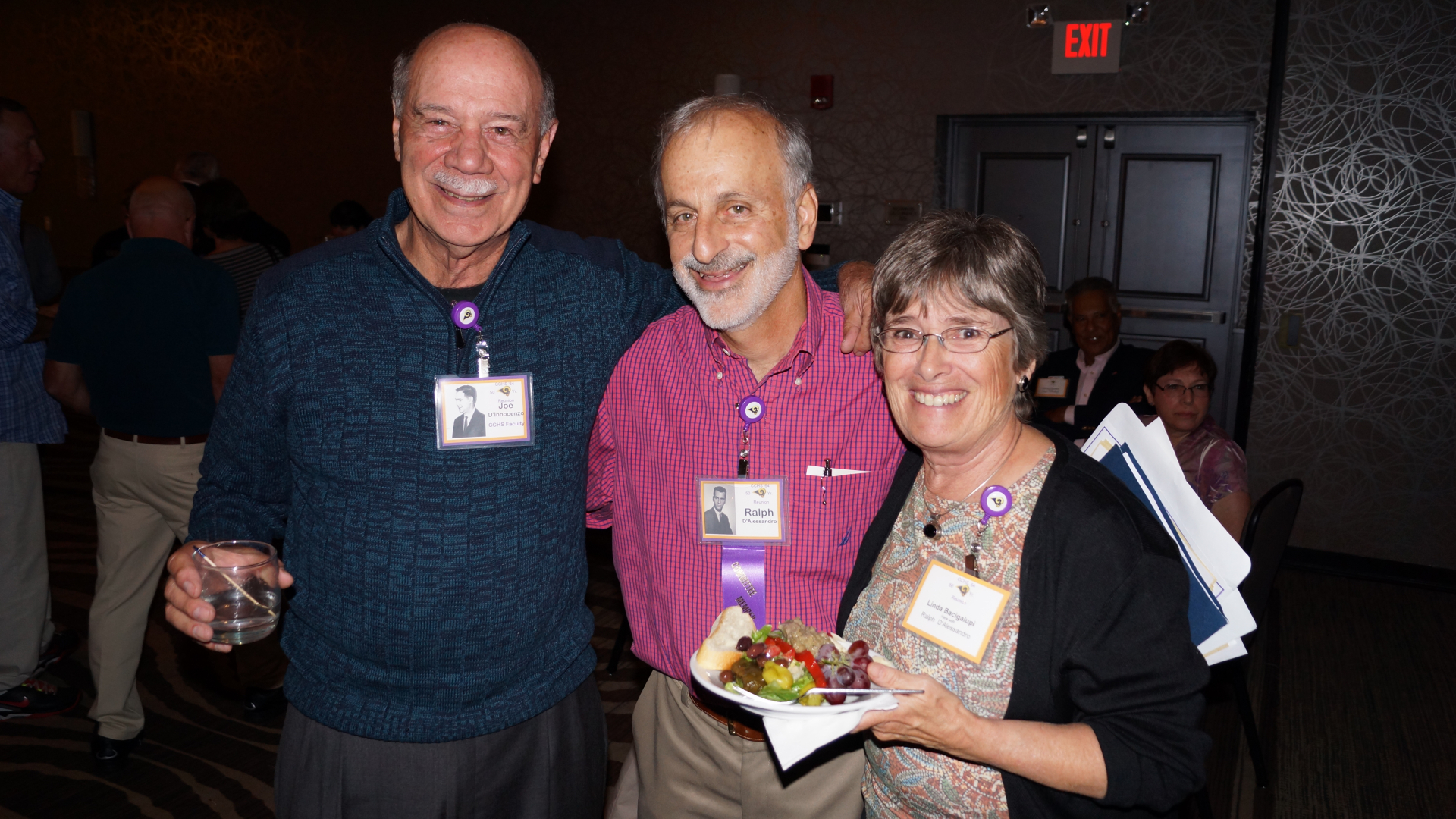 Mr. "D.", Ralph D'Alessandro and wife, Linda