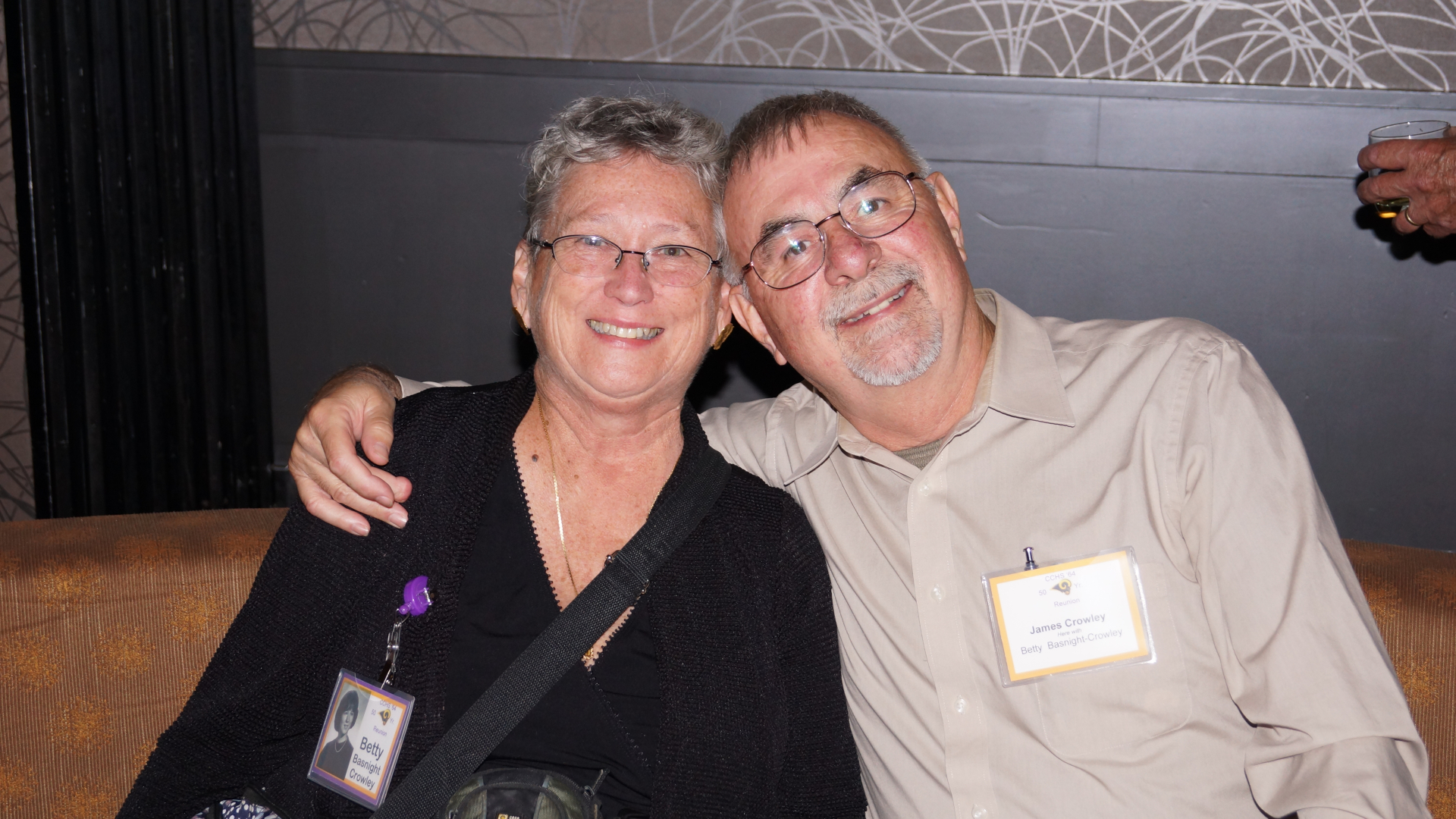 Betty Basnight and husband, Jim Crowley