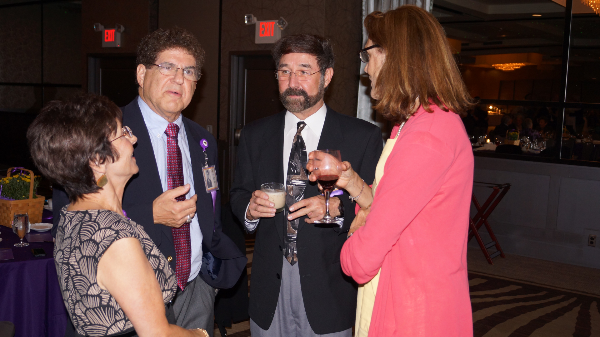 Marti and Ed Itkin, Don McNeil, Sue Coletta