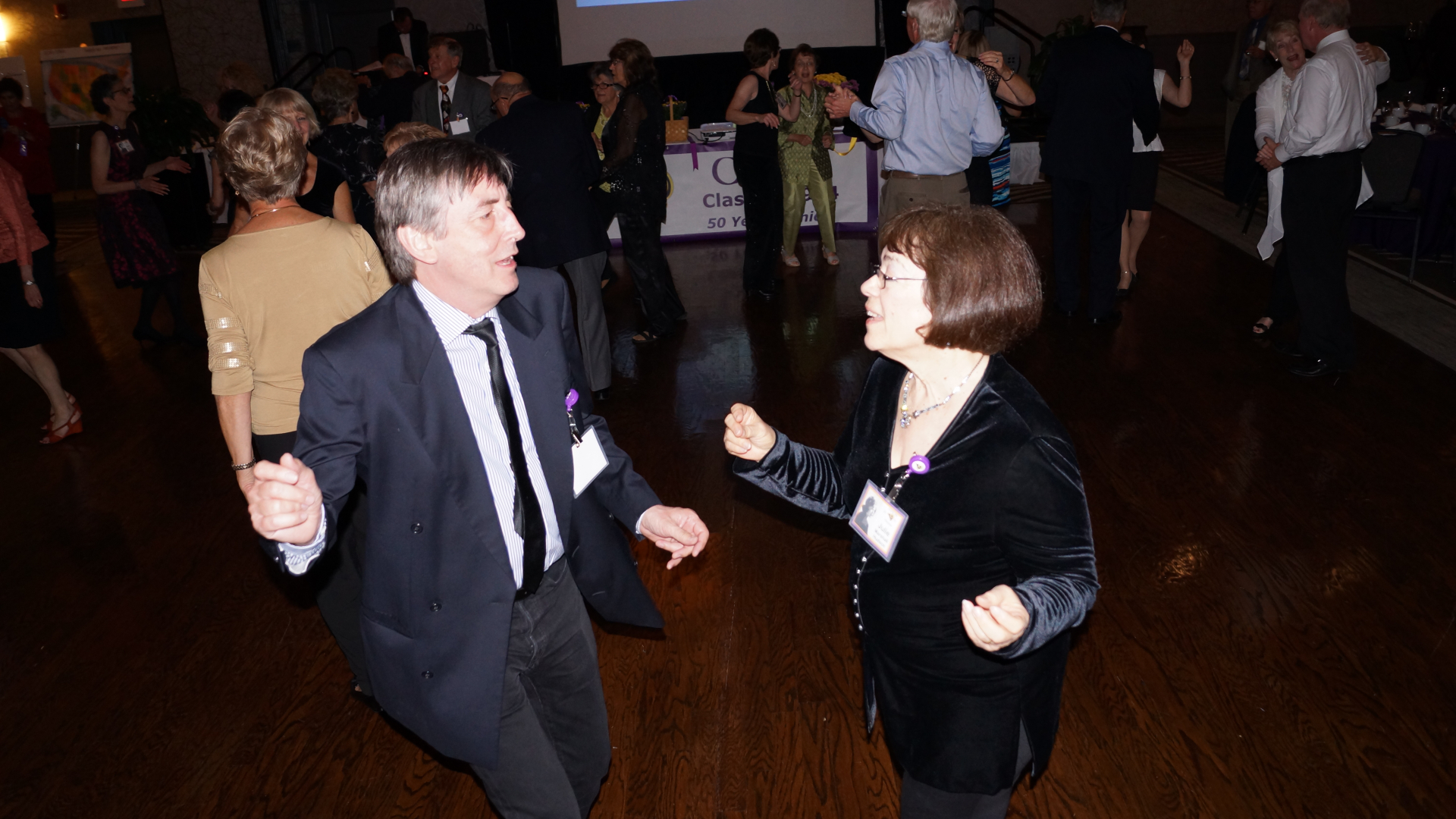 Glenn Hudson with wife, Julie Marshall