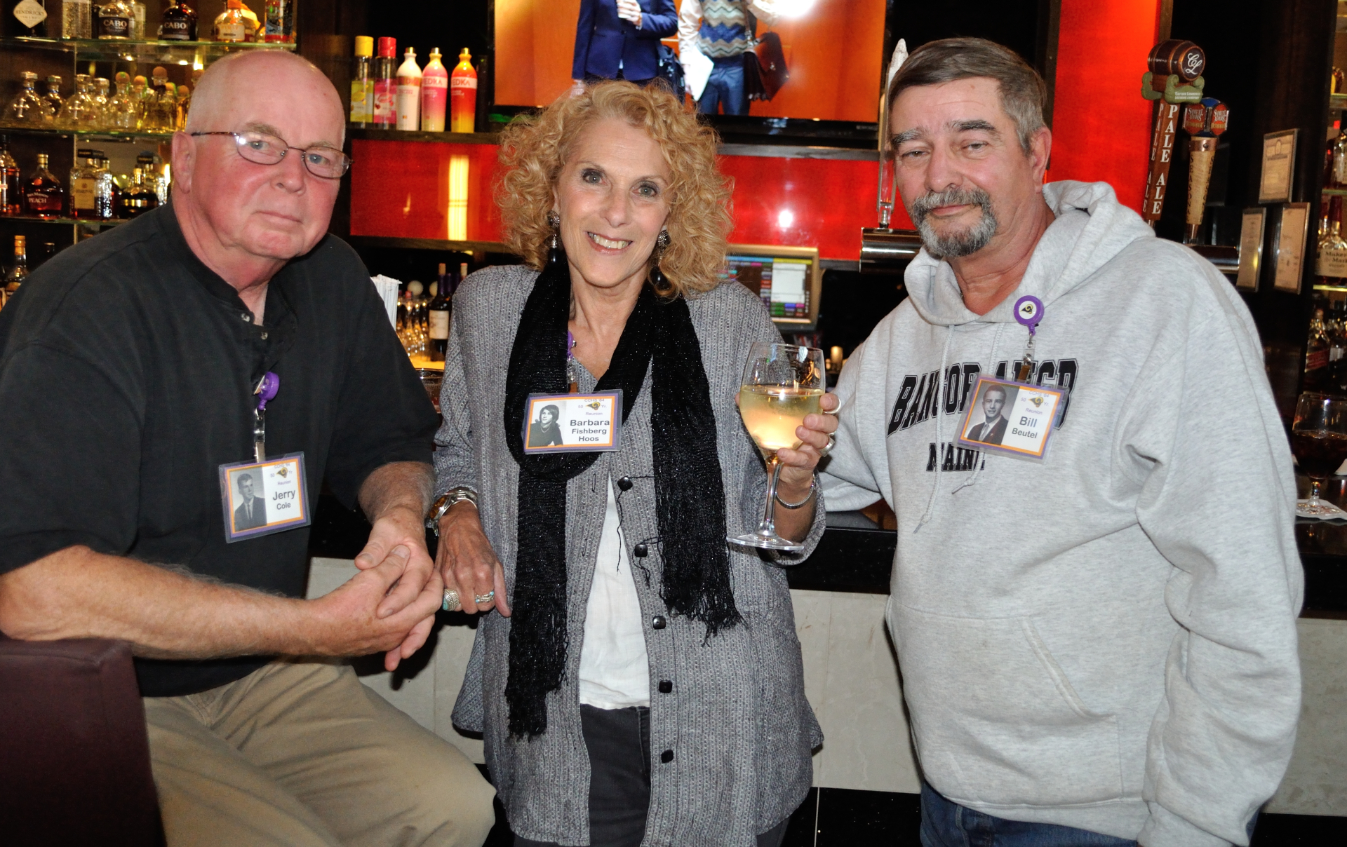 Jerry Cole, Barbara Fishberg, Bill Beutel