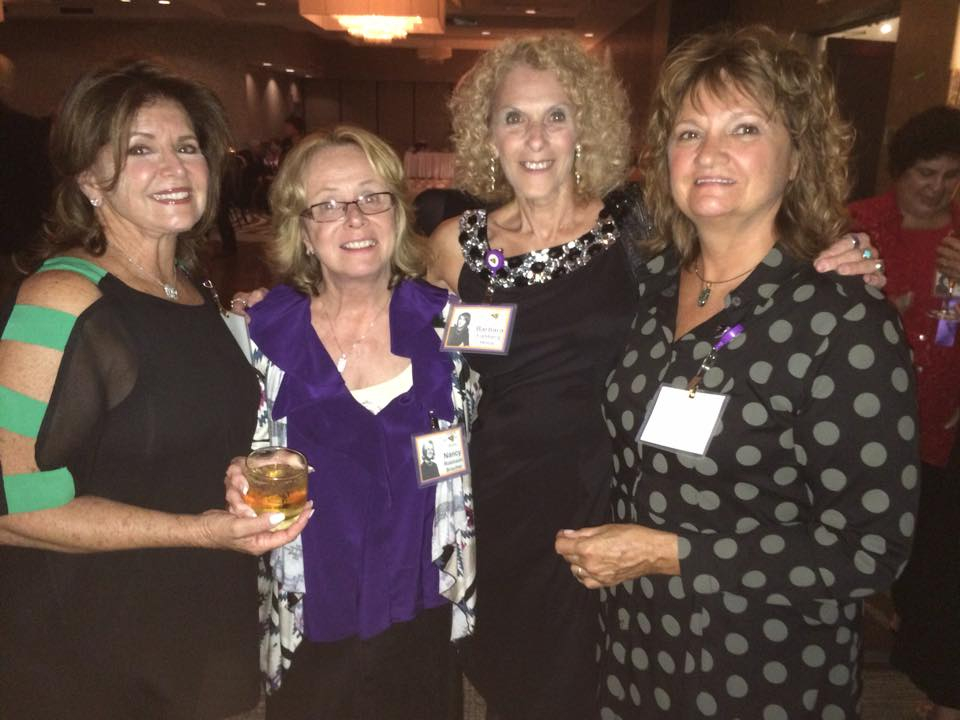 Rhona Steckler, Nancy Robinson, Barbara Fishberg, Bonnie Gerken