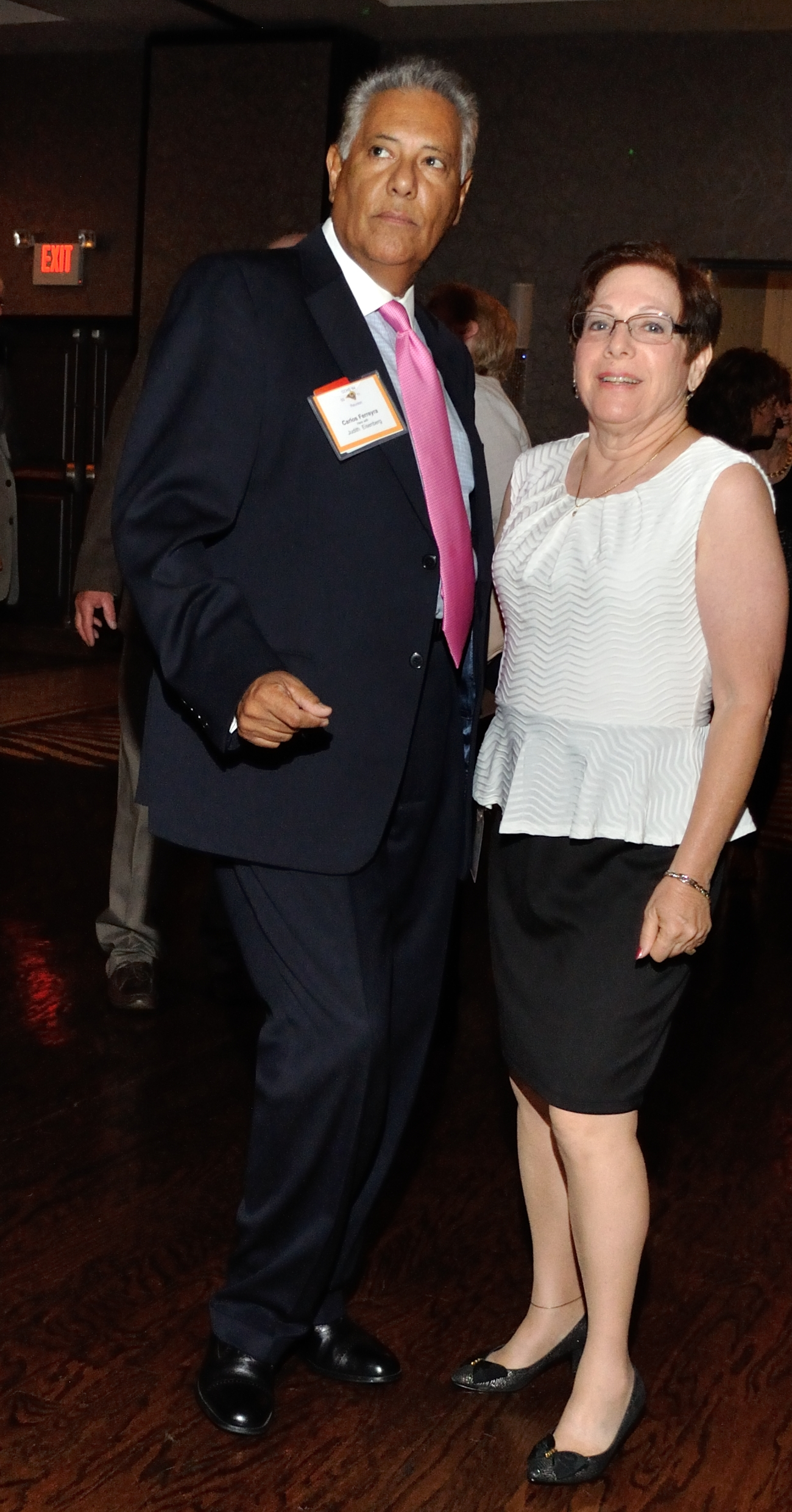 Judy Eisenberg and husband, Carlos