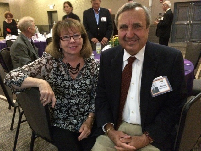 Remy DeVarenne and wife, Sandy