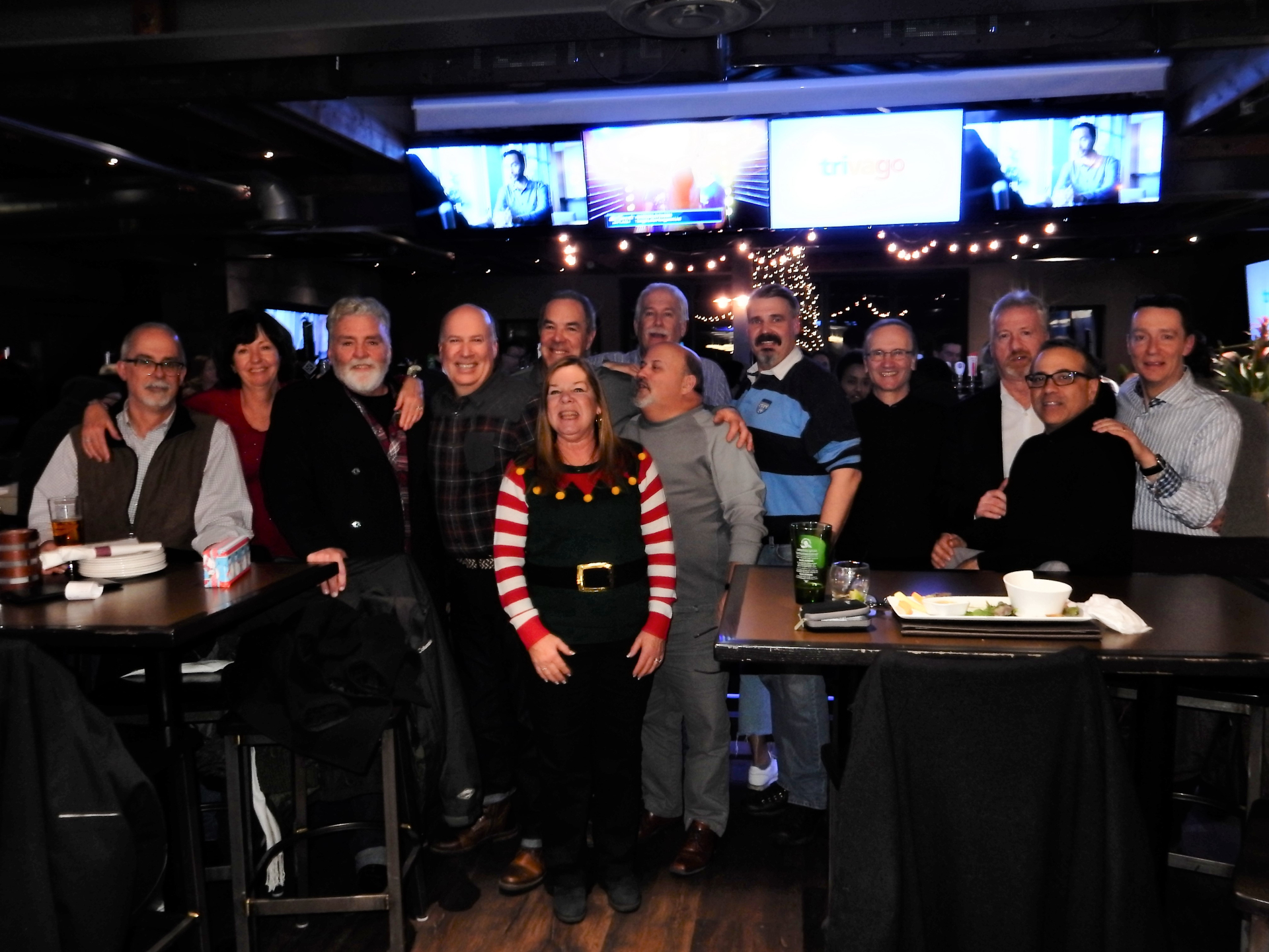 John Hartman, Mary Beth Mathe (Dunnigan), Kevin Phillips, Frank Dunnigan, Joe Adamick, Leslie Corrigan (Hudson), Frank McGrath, Jamie Matera, Kevin Banis, Frank Baldanza, Dave Jeffrey, Sam Iuerillo, Scott McNally