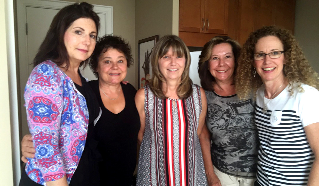 Cecilia DeMonte, Patty DeMonte, Jeanette Hilliard,
Lily Gaber & Louise Crowne