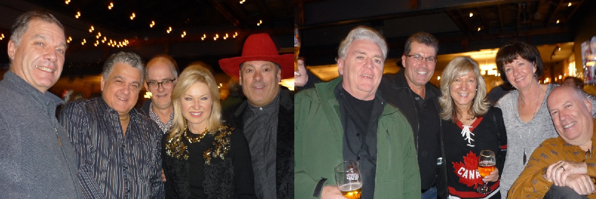 Left: Mark Drury, Dave Spagnolo,
John Hartman, Bonnie Sawarna, Cam Natale. Right: Kevin Phillips, Paul Smith, Debbie Luzar, Mary Beth Mathe, Frank Dunnigan