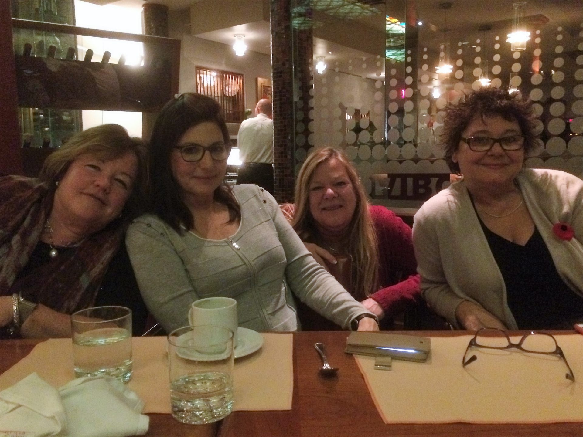 Maureen Donovan, Cecilia DeMonte, Leslie Corrigan and Patty DeMonte