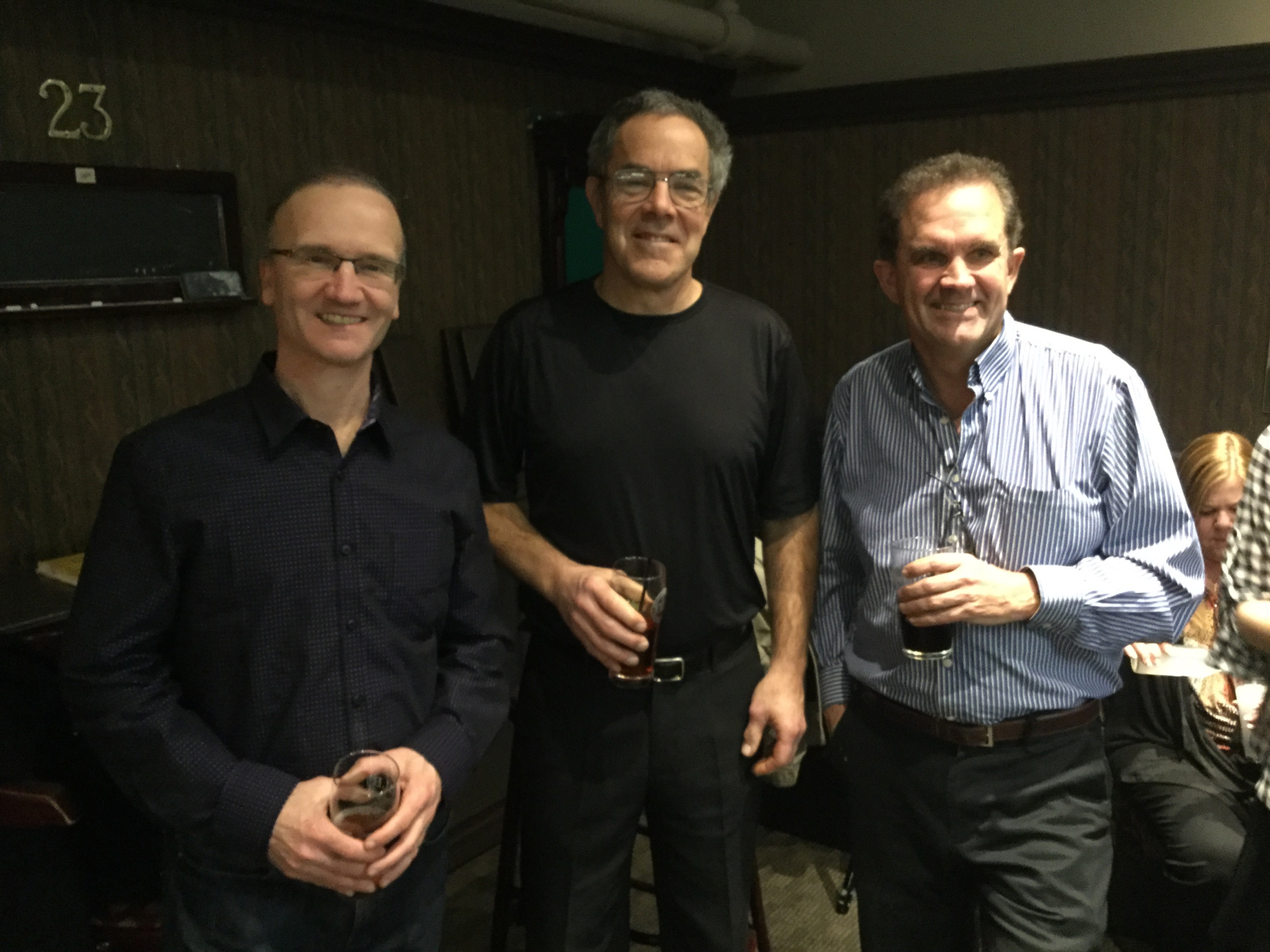 Frank Baldanza, Joe Adamick, Gerry Whelan