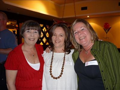 Debbie Liiv, Maggie Jessup, Leslie Corrigan - 1978 MPSJ "50th Birthday Bash" June 2009