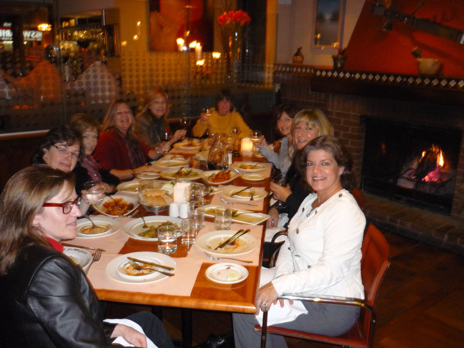 Clockwise from front: Joan Cooney (Kirby), Maureen Tolan (Shanahan), Majda Krosel (Senicar), Leslie Corrigan (Hudson), Tracy Neale, Connie DeWitt, Gia Antonacci (DeJulio), Debbie Luzar (Thompson), Mary Ciufo