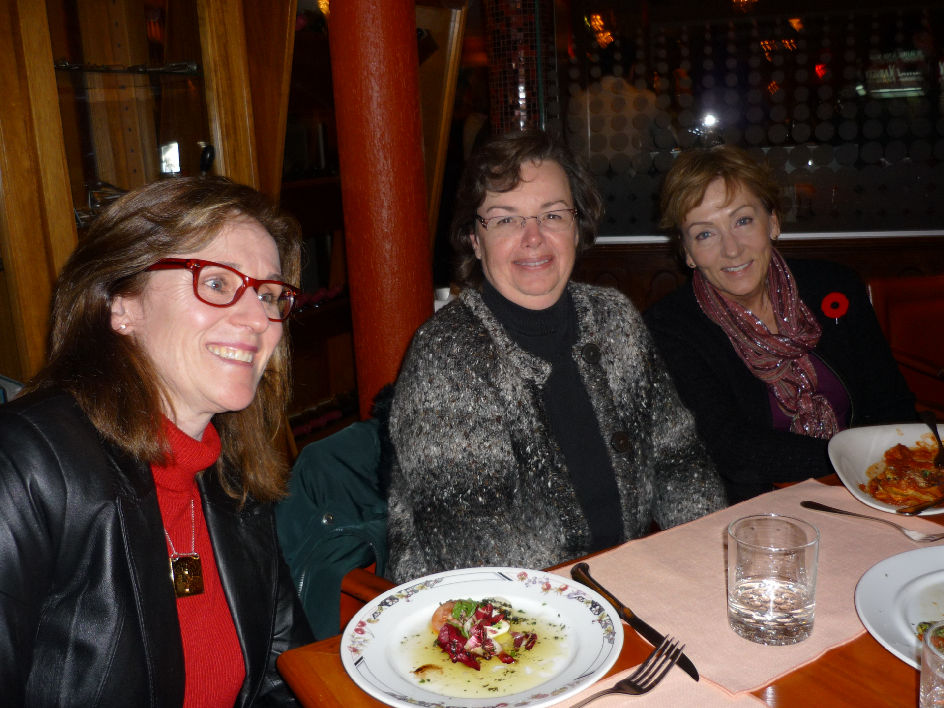 Joan, Maureen and Majda