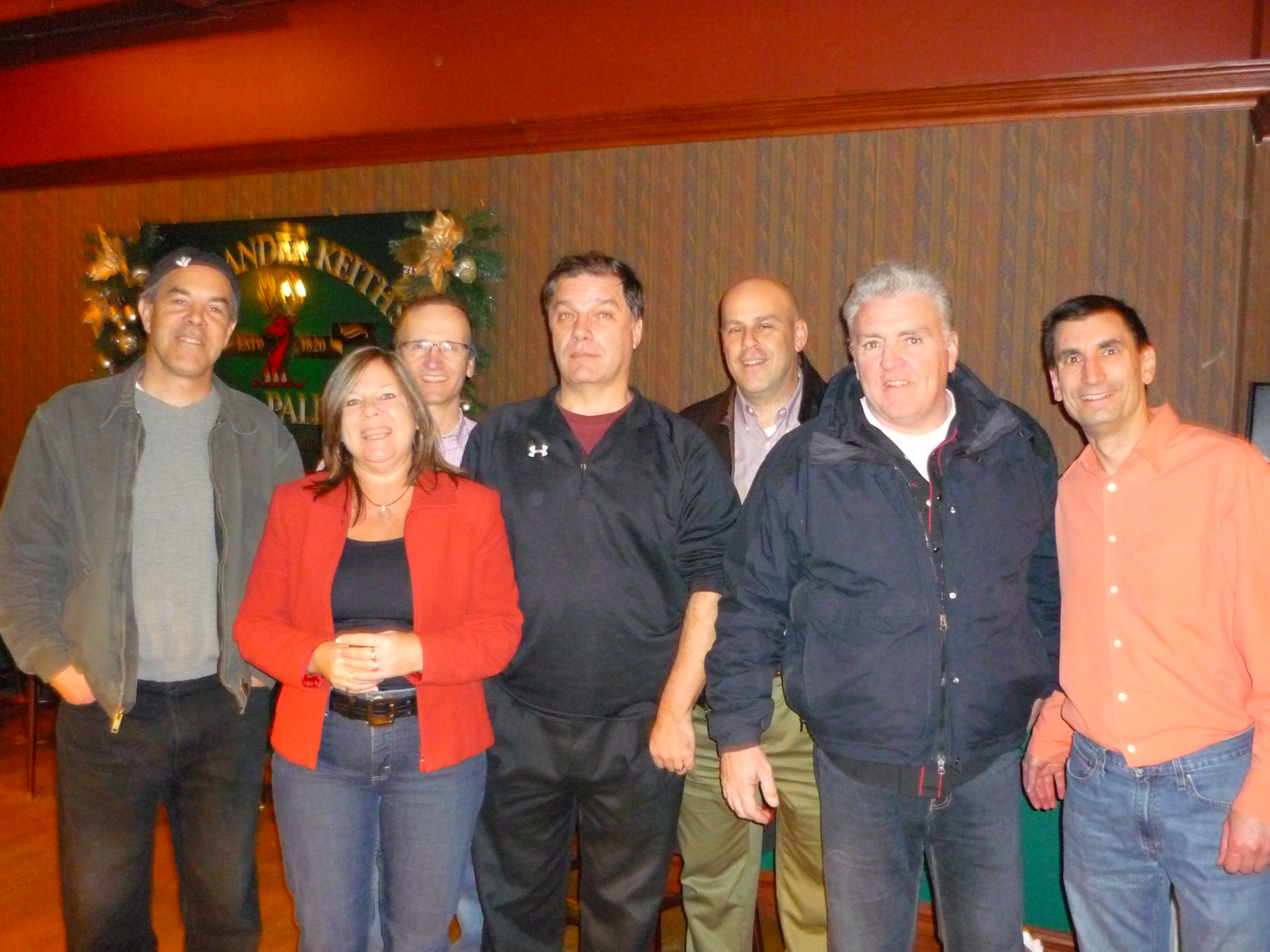 Joe Adamick, Leslie Corrigan (Hudson), Frank Baldanza, Mark Drury, Frank Canaletti,
Kevin Phillips, Jerry Cachia