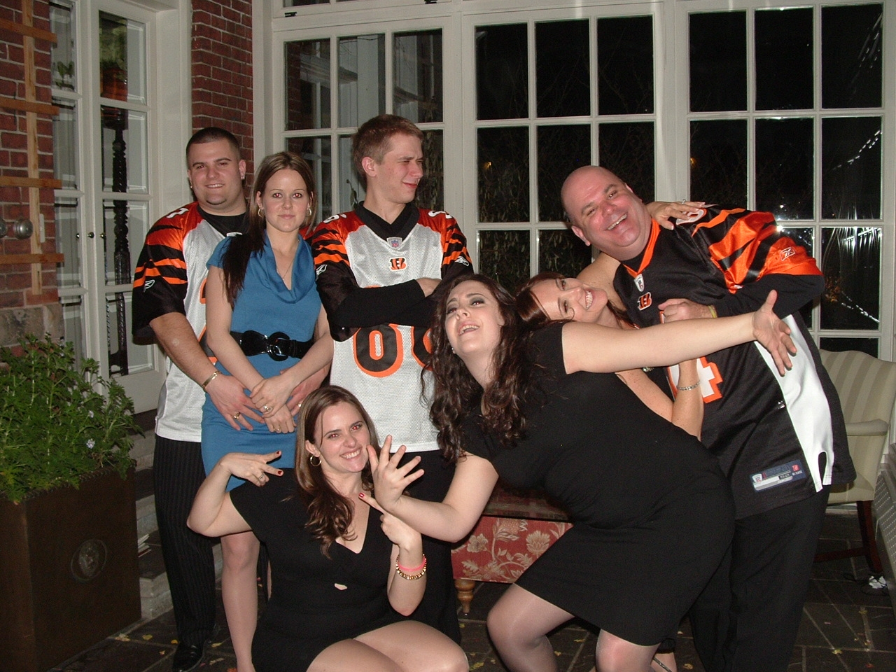 Spencer Natale, LisaWilke, Craig Stewart, Maggie, David, (front row) Tara Natale and Alex Natale