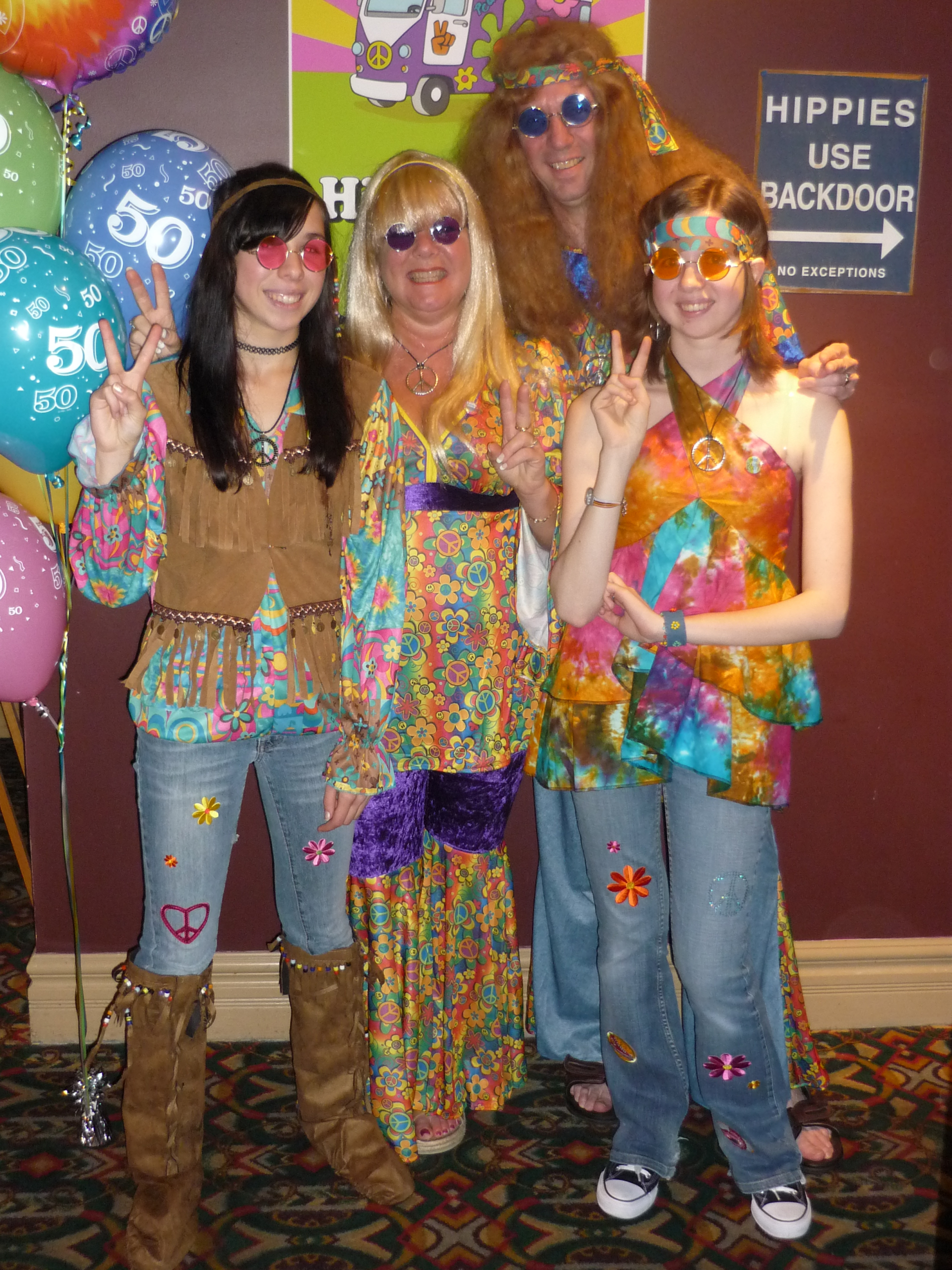 Those at the 30th reunion would remember my family...Lindsay, Leslie, Jeff and Lauren