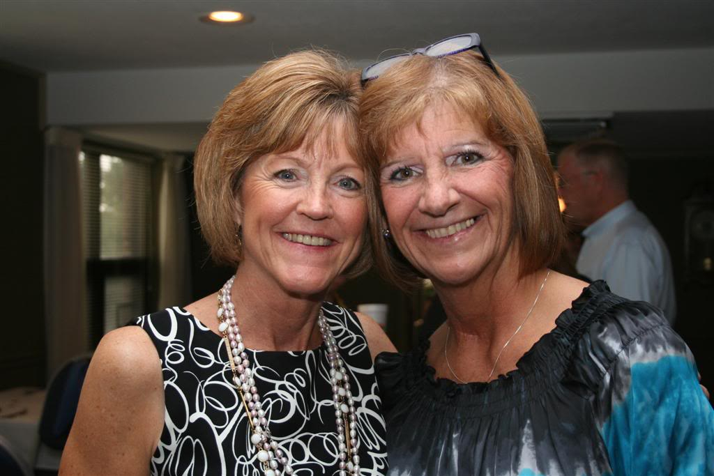 Barb Lucas and Susan Cummings...old Eugene Field neighbors!