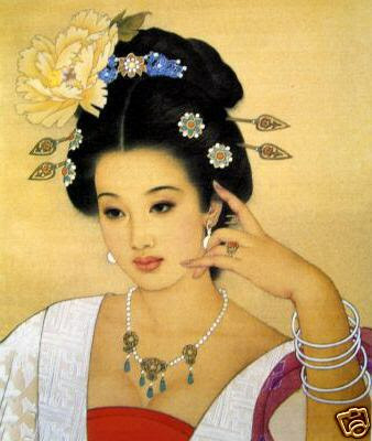 Anonymous portrait of a woman.