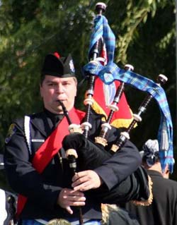 Richard Charette - Pipe Major Fremont Police  Department (California)